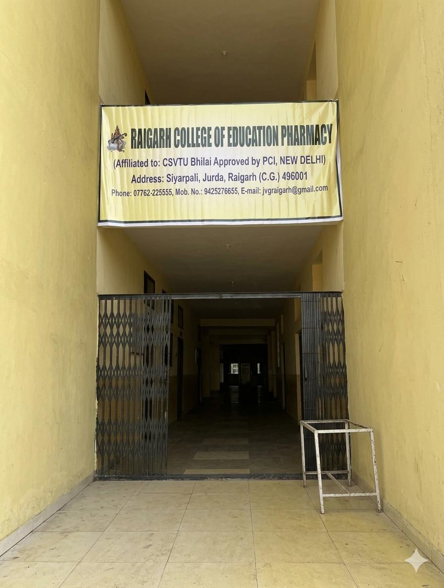 Raigarh College of Education Pharmacy Building